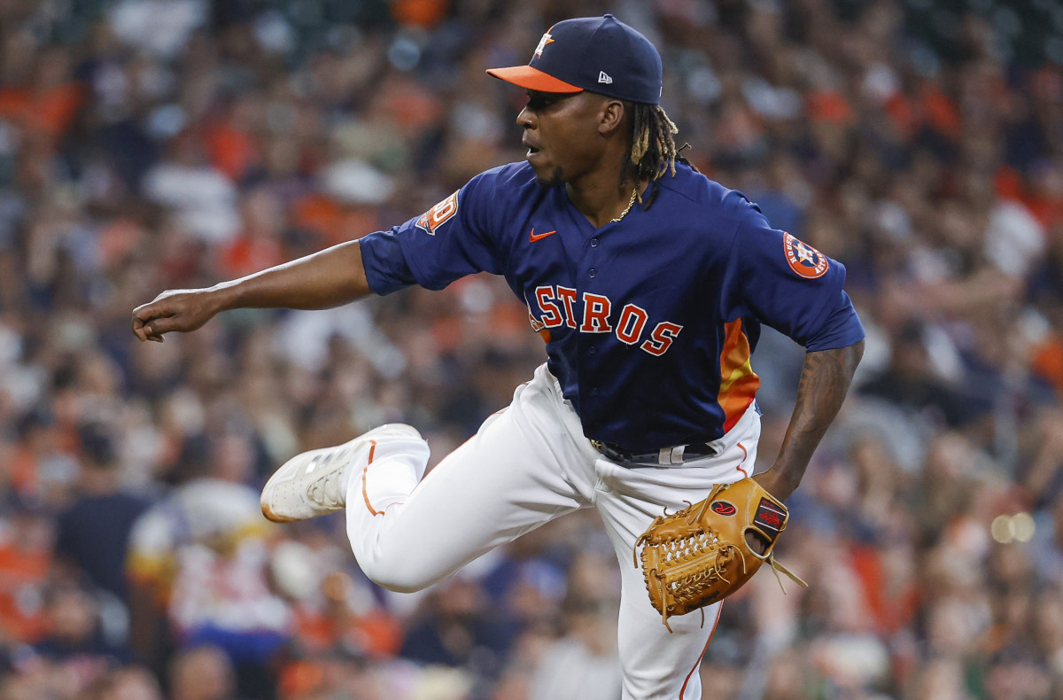 Houston Astros Relief Pitcher Rafael Montero